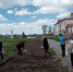 В Курской области благоустроили территорию возле детского сада в селе Верхний Любаж - ТРК Сейм
