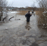 Куряне вынуждены идти по пояс в холодной воде из-за отсутствия переправы - Курская правда