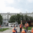 В Курске на Дзержинского ремонтируют тротуар - Sekunda.Media