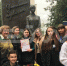 В Курске около памятника первой учительнице прошел торжественный митинг - ТРК Сейм