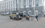 В центре Курска реконструируют светофор