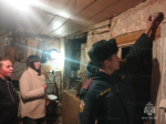 Курские спасатели проинспектировали домовладения в Дмитриевском районе