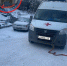 В Курске, застрявшую на ул. Степана Разина Скорую, вытащили волонтёры "Курск-Джип-Спас" - Городские Известия
