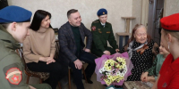 Партийцы навестили ветерана Великой Отечественной войны Марию Александровну Малюк - Единая Россия
