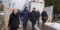 Владимир Базаров с рабочим визитом посетил Рыльский и Льговский районы - Администрация области