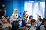 Курские школьники пообщались с космонавтом-испытателем Андреем Федяевым