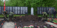 В Поныровском районе Курской области перезахоронили останки советских солдат - Курская правда
