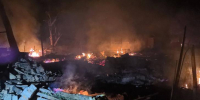 Из-за атаки БПЛА в Рыльске пострадала женщина и вспыхнул пожар - Курские Известия