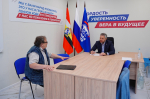 Депутат Госдумы Иван Солодовников провел прием граждан в Курской области