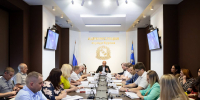В сквере «Спутник» в центре Курска приступают к укладке плитки - Городские Известия