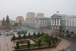 На Курск обрушились ливень с грозой