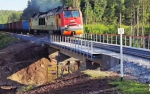 В Курской области восстановили путепровод, разрушенный в результате диверсии