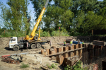 Стараюсь раз в неделю лично заехать на один из объектов строительства в городе. КНС на Элеваторном проезде – важный коммунальный объект.