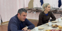В лагере Единой России «Курский рубеж» побывал врио губернатора Курской области Александр Хинштейн - Единая Россия