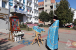 Сотрудники МЧС России приняли участие в молебне в честь икoны Неопалимая Купина