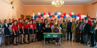 Единороссы открыли Парту Героя льговчанину, добровольцу отряда «БАРС- Курск», участнику СВО Виктору Косоголову - Единая Россия