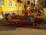 На улице Менделеева порядок наводили 20 курян