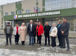 Заместитель директора Департамента Минтруда России Олег Хохлова посетил новый дом-интернат для престарелых и инвалидов в д. Чурилово Курского района