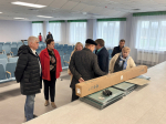 Заместитель директора Департамента Минтруда России Олег Хохлова посетил новый дом-интернат для престарелых и инвалидов в д. Чурилово Курского района