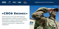 С 24 ноября в Центре «Мой бизнес» начинается образовательная программа «СВОй бизнес» - Министерство промышленности, торговли и предпринимательства
