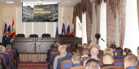 Ветераны УИС и действующие сотрудники посмотрели выставку в Музее Победы о Нюрнбергском процессе - УФСИН