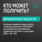 Мера поддержки пострадавшего бизнеса из приграничных районов: субсидия на уплату в 2025 году отсроченных страховых взносов