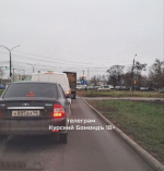 На Энгельса образовалась пробка из-за нового светофора