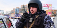 В Курской области росгвардейцы обеспечили безопасность граждан во время празднования Нового года - Росгвардия
