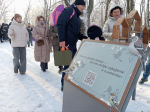 «Покормите птиц!»: маленькие куряне наполнили кормушки в день рождения Носова