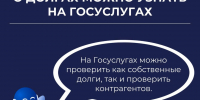 Приставы информируют: о долгах можно узнать на Госуслугах - УФССП