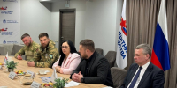 В Курске замгубернатора Евгений Лобов встретился с ветеранами СВО - РИА Курск