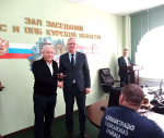 Курских предпринимателей наградили за помощь в работе пунктов временного размещения