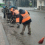 В Курске продолжается уборка города. - Город Курск