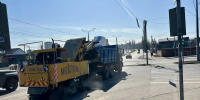 Песок с курских дорог поручено убрать до нанесения разметки - Городские Известия