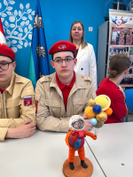 Курские школьники встретились с космонавтом Александром Горбуновым