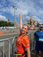 Студентка ЮЗГУ покорила Москву на полумарафоне «ЗаБег.РФ»