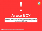 В Курском приграничье пострадали два мирные жительницы