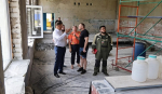В Курской области ремонт Рышковского ДК завершен на четверть