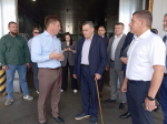 Александр Хинштейн посетил предприятие по производству гибкой упаковки
