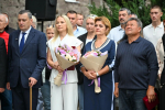 В Курске на проспекте Победы открыли мурал Герою России Леониду Башкардину