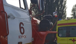 В Курске потушили пожар в жилом доме на улице Ипподромной