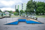 В курском парке Железнодорожников приступили к обновлению роллердрома
