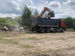 Ликвидирована несанкционированная свалка в Железнодорожном округе Курска.