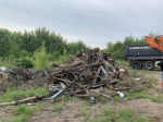Ликвидирована несанкционированная свалка в Железнодорожном округе Курска.