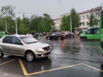 В центре Курска продлили ограничение на движение транспорта