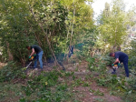 Субботник в Железнодорожном округе.
