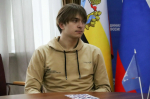 В региональном исполкоме состоялась патриотическая встреча
